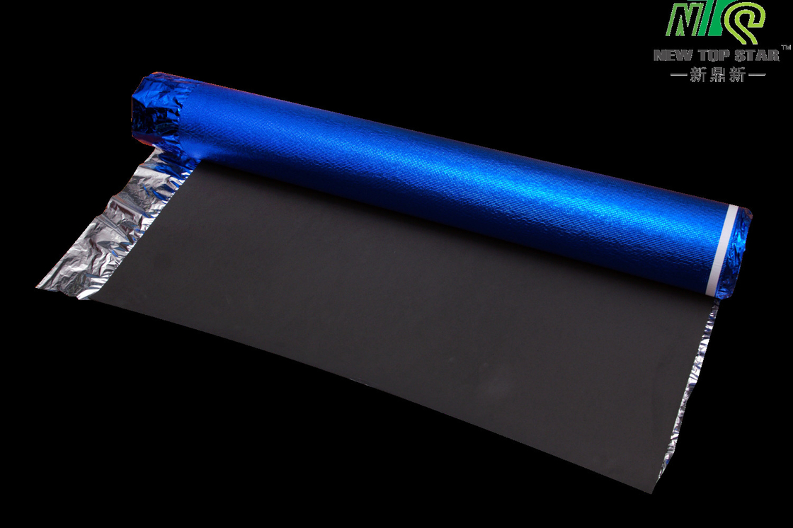 3 In 1 Hardwood Flooring Underlayment 3mm 100KGS/CBM Foil Backed Laminate Underlay
