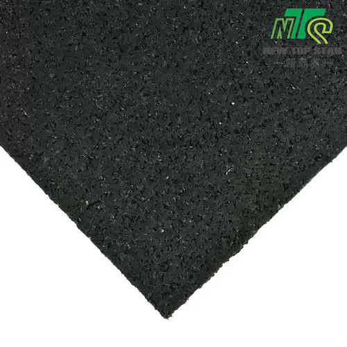 3mm Natural Rubber Flooring Underlayment For Laminate Flooring Gold Film